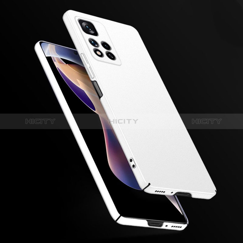 Custodia Plastica Rigida Cover Opaca YK2 per Xiaomi Mi 11i 5G (2022) Bianco