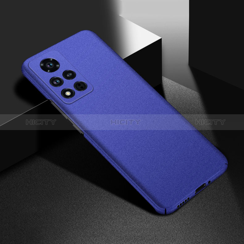 Custodia Plastica Rigida Cover Opaca YK3 per Huawei Honor V40 5G Blu