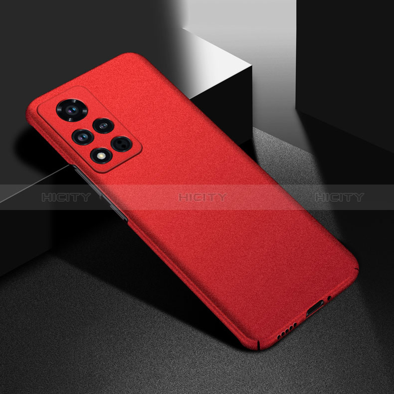 Custodia Plastica Rigida Cover Opaca YK3 per Huawei Honor V40 5G Rosso