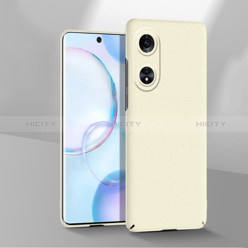 Custodia Plastica Rigida Cover Opaca YK3 per Oppo A1 Pro 5G Bianco