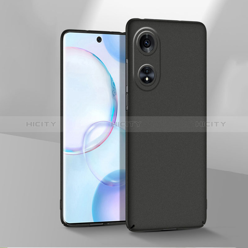 Custodia Plastica Rigida Cover Opaca YK3 per Oppo A1 Pro 5G Nero