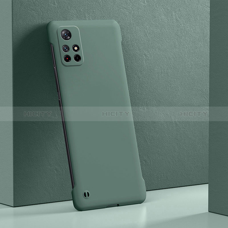 Custodia Plastica Rigida Cover Opaca YK4 per Xiaomi Poco X4 NFC Verde Notte