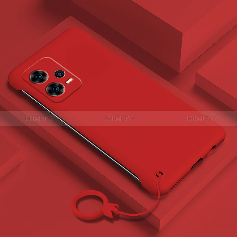 Custodia Plastica Rigida Cover Opaca YK4 per Xiaomi Poco X5 5G Rosso