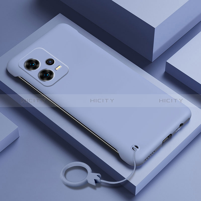 Custodia Plastica Rigida Cover Opaca YK4 per Xiaomi Redmi Note 12 5G Grigio Lavanda