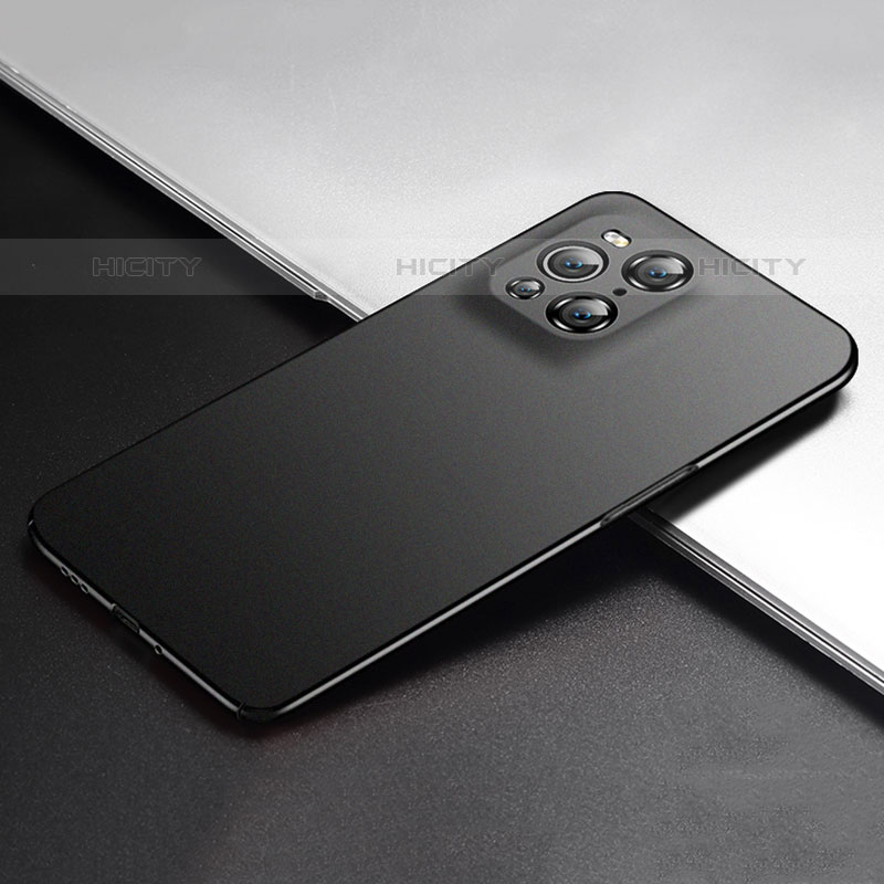 Custodia Plastica Rigida Cover Opaca YK5 per Oppo Find X3 Pro 5G Nero