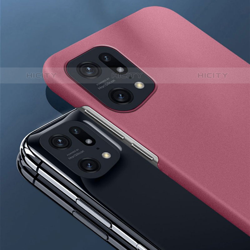 Custodia Plastica Rigida Cover Opaca YK5 per Oppo Find X5 Pro 5G