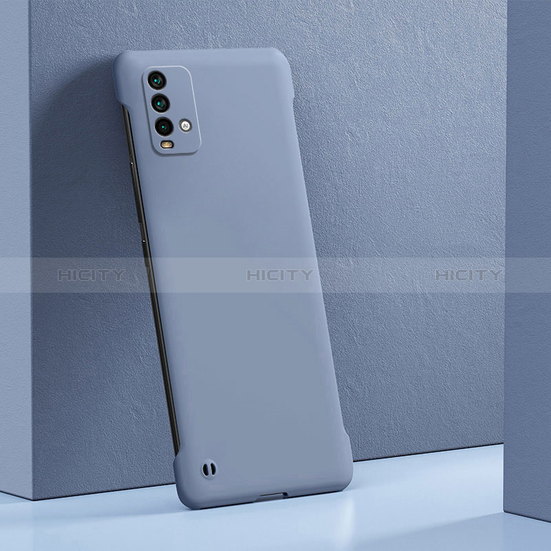 Custodia Plastica Rigida Cover Opaca YK5 per Xiaomi Redmi 9T 4G Grigio Lavanda