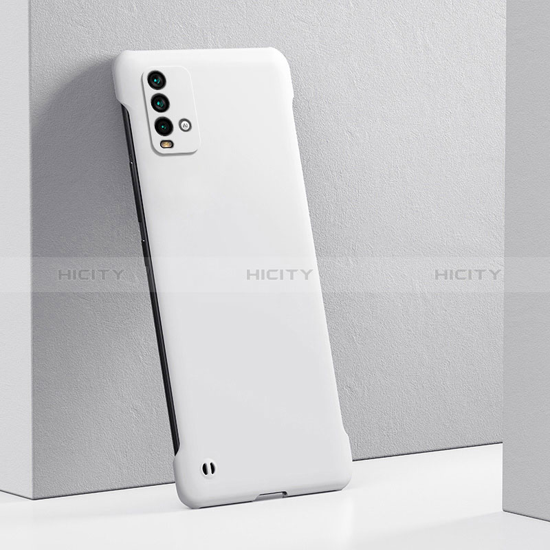 Custodia Plastica Rigida Cover Opaca YK5 per Xiaomi Redmi Note 9 4G Bianco