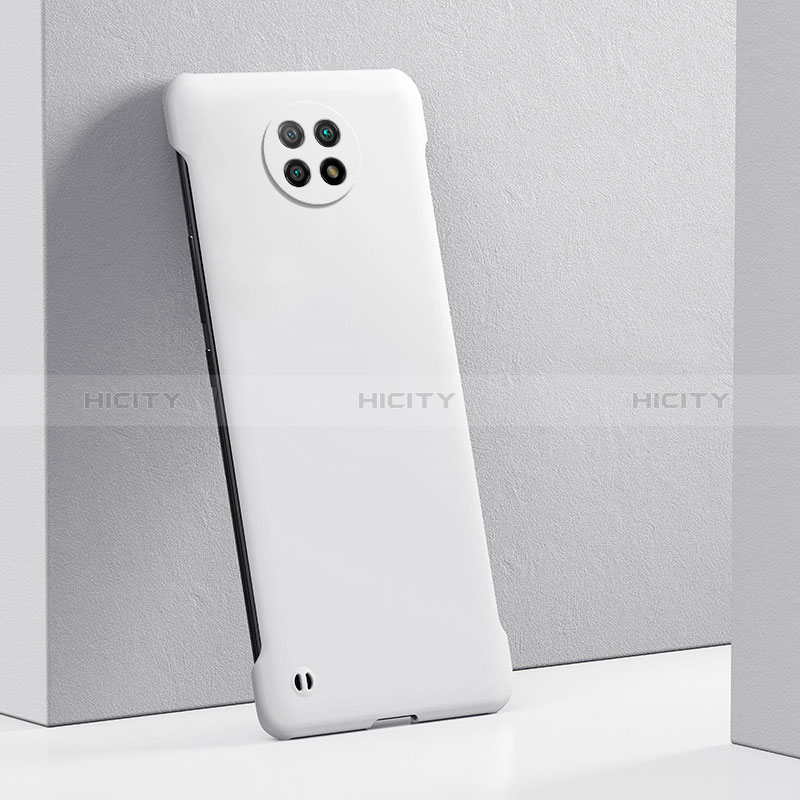 Custodia Plastica Rigida Cover Opaca YK5 per Xiaomi Redmi Note 9T 5G Bianco