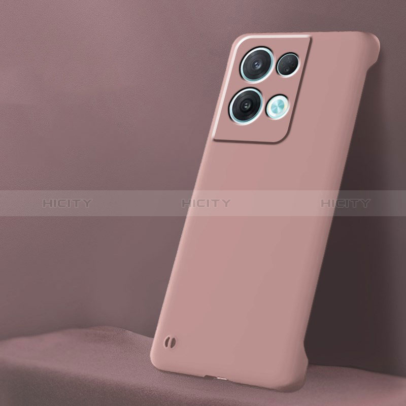 Custodia Plastica Rigida Cover Opaca YK6 per Oppo Reno9 Pro+ Plus 5G Rosa