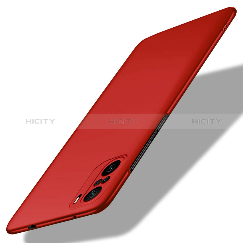 Custodia Plastica Rigida Cover Opaca YK7 per Xiaomi Mi 11i 5G Rosso