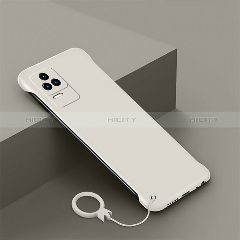 Custodia Plastica Rigida Cover Opaca YK7 per Xiaomi Redmi K40S 5G Bianco