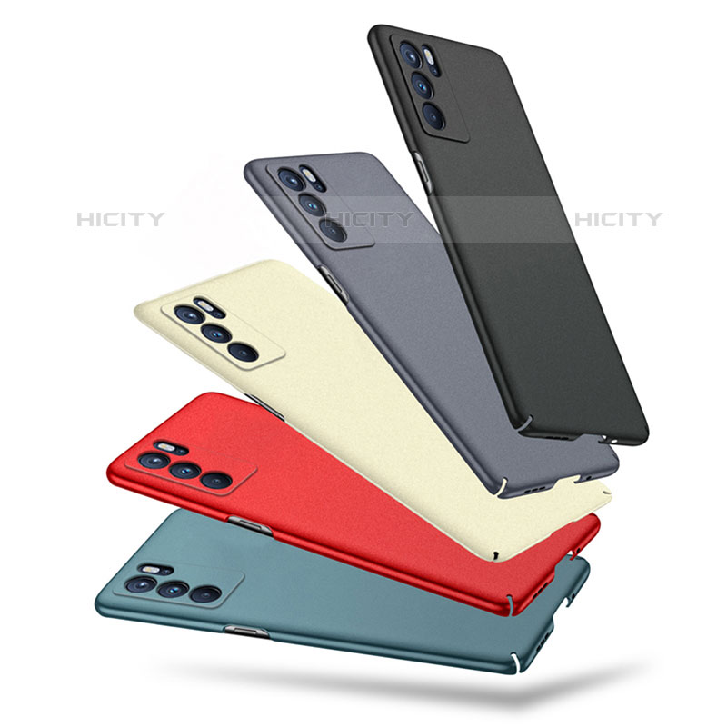 Custodia Plastica Rigida Cover Opaca YK8 per Oppo Reno6 Pro 5G India