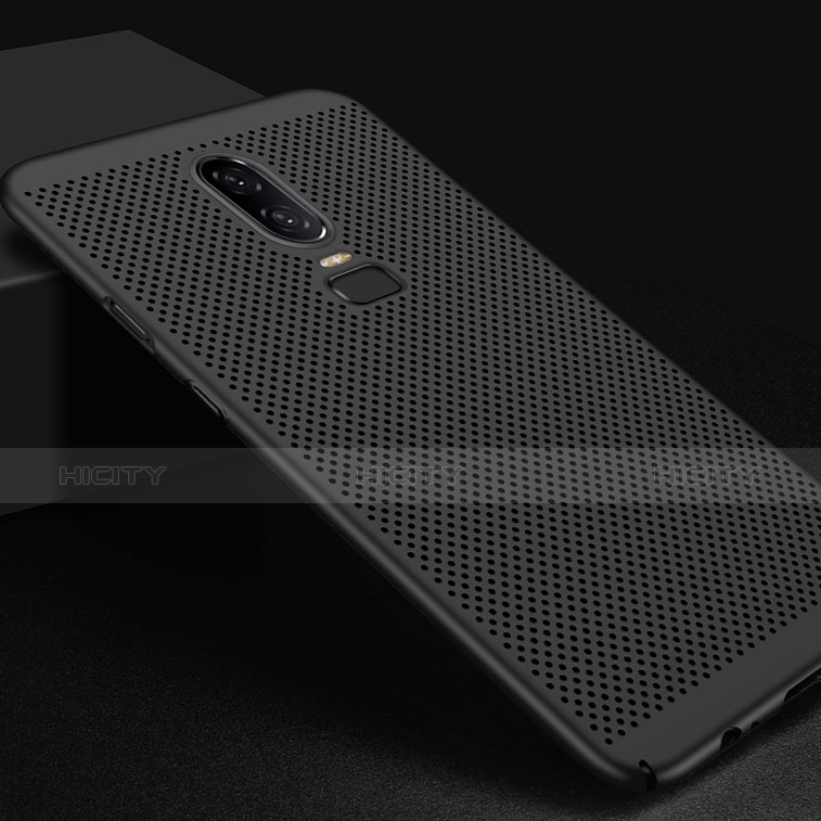 Custodia Plastica Rigida Cover Perforato per OnePlus 6