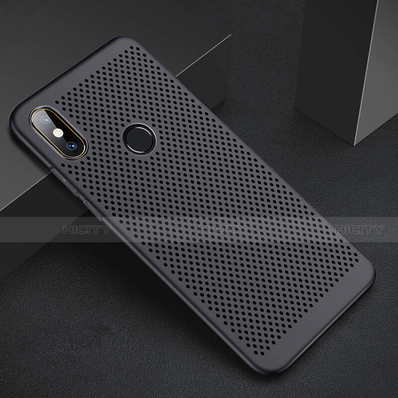 Custodia Plastica Rigida Cover Perforato per Xiaomi Mi 6X Nero