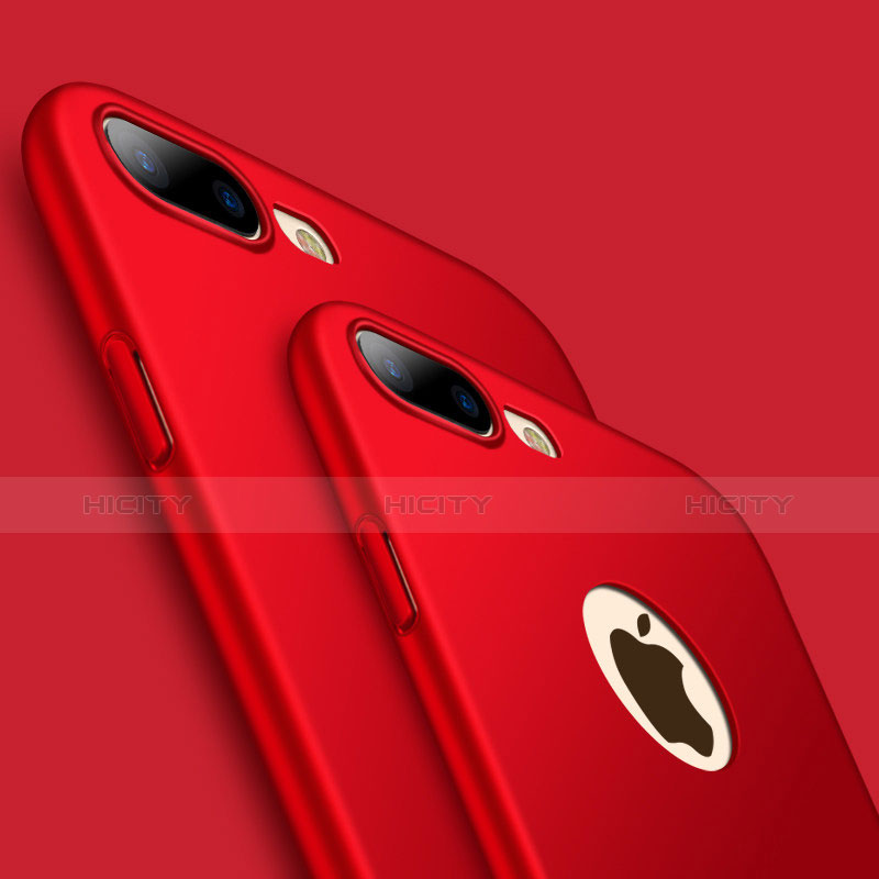 Custodia Plastica Rigida Opaca C01 per Apple iPhone 7 Plus Rosso