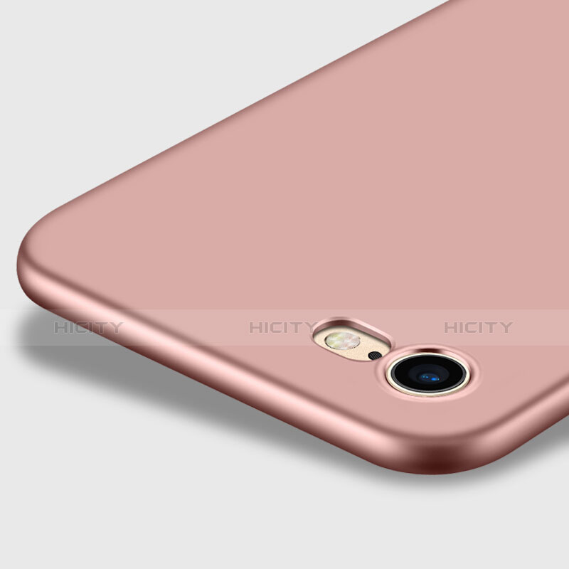 Custodia Plastica Rigida Opaca con Anello Supporto per Apple iPhone 7 Rosa