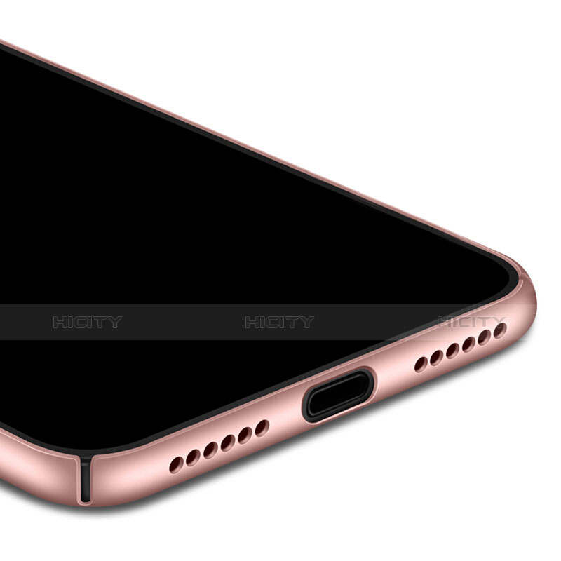 Custodia Plastica Rigida Opaca con Anello Supporto per Apple iPhone Xs Max Rosa