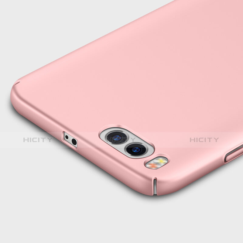 Custodia Plastica Rigida Opaca con Anello Supporto per Xiaomi Mi 6 Rosa