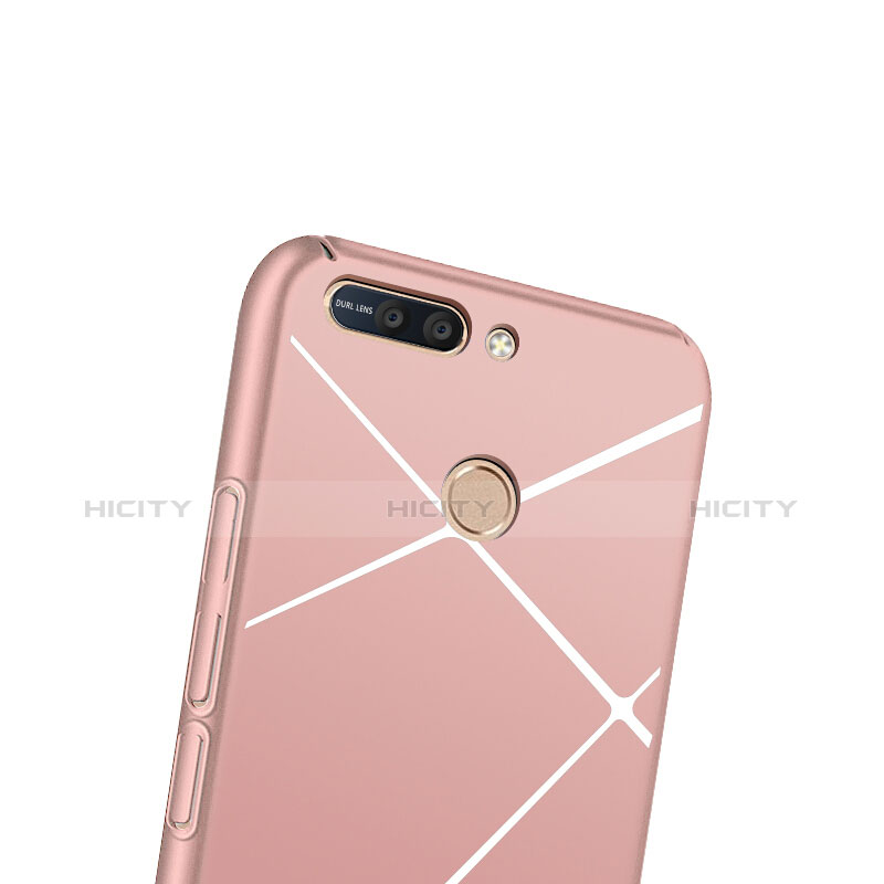 Custodia Plastica Rigida Opaca Line per Huawei Honor 8 Pro Oro Rosa