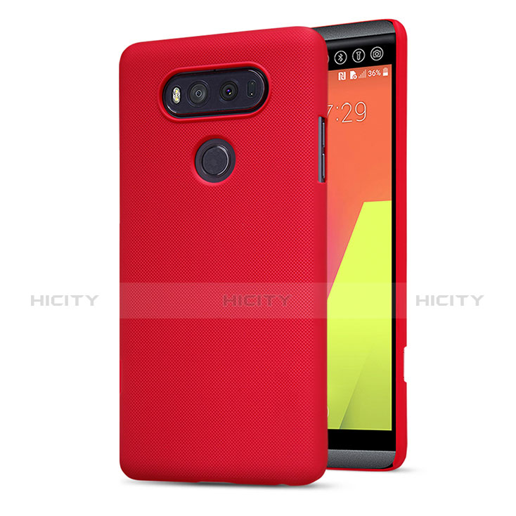 Custodia Plastica Rigida Opaca M01 per LG V20 Rosso