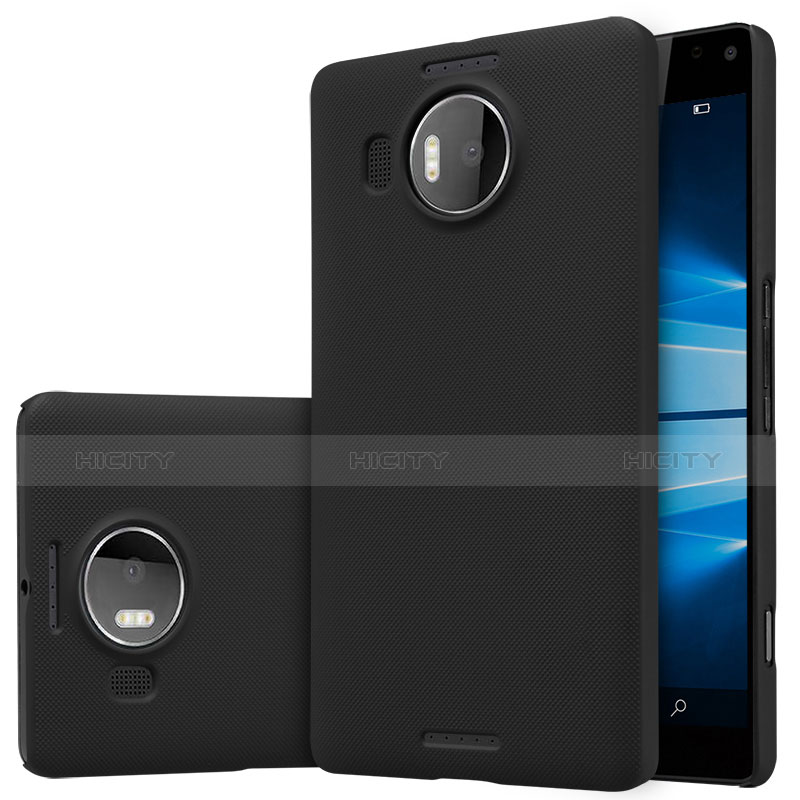 Custodia Plastica Rigida Opaca M01 per Microsoft Lumia 950 XL Nero