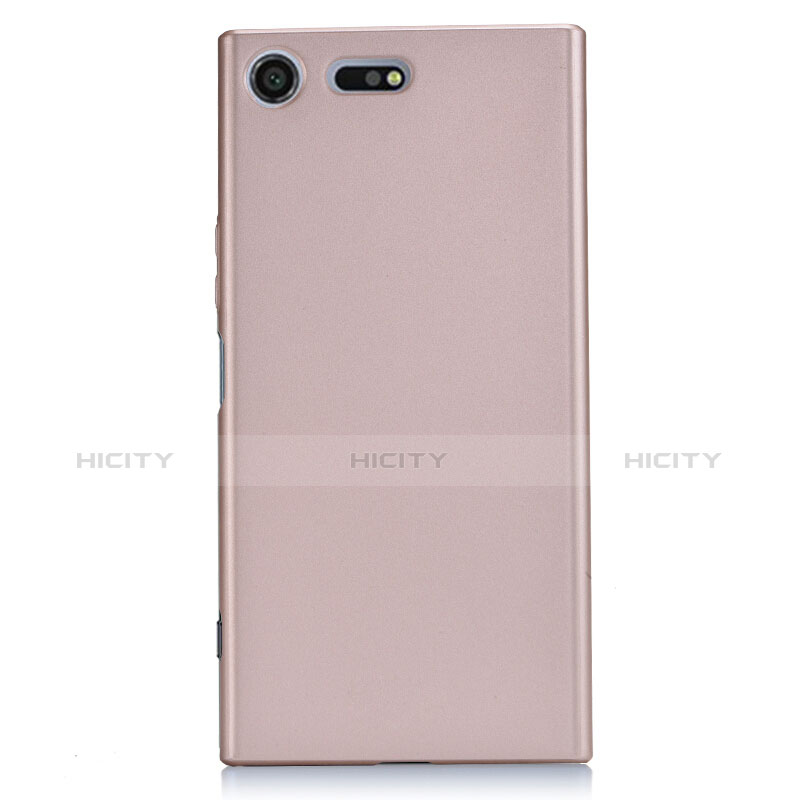 Custodia Plastica Rigida Opaca M01 per Sony Xperia XZ Premium Oro Rosa