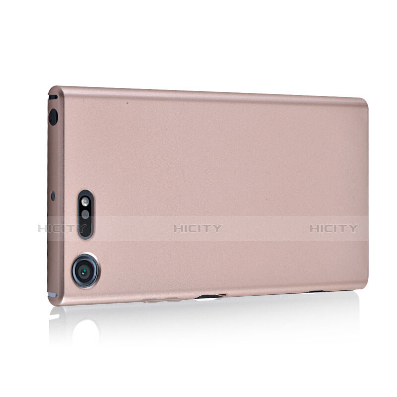 Custodia Plastica Rigida Opaca M01 per Sony Xperia XZ Premium Oro Rosa