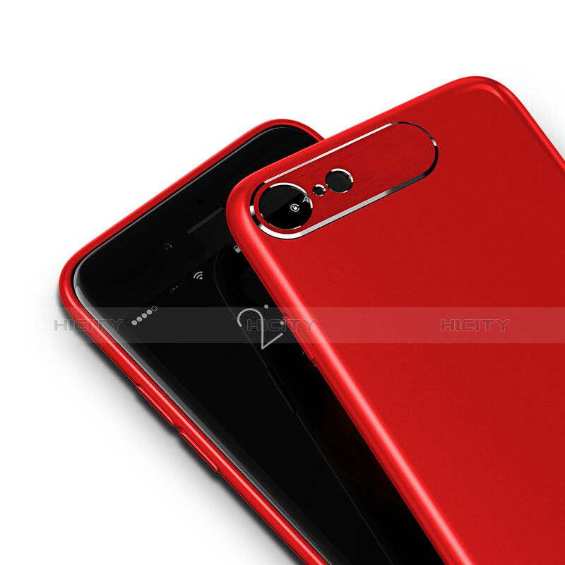 Custodia Plastica Rigida Opaca M02 per Apple iPhone 8 Rosso