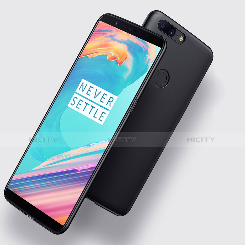 Custodia Plastica Rigida Opaca M02 per OnePlus 5T A5010 Nero