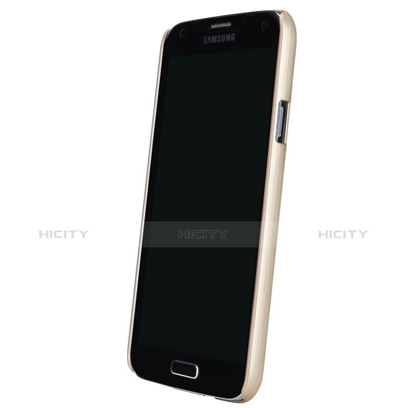 Custodia Plastica Rigida Opaca M02 per Samsung Galaxy S5 Duos Plus Oro