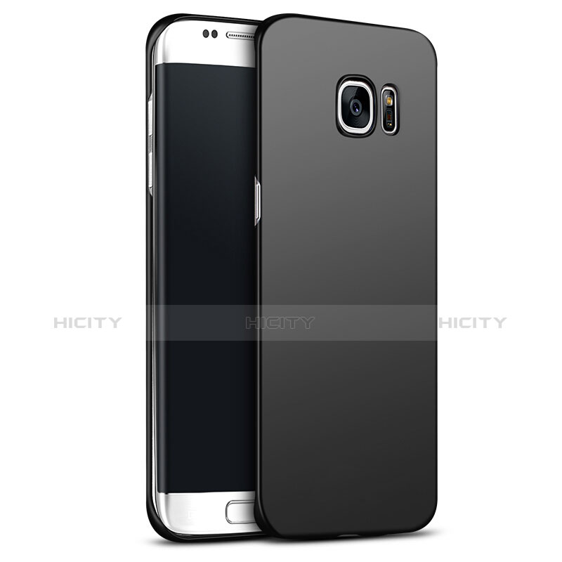 Custodia Plastica Rigida Opaca M02 per Samsung Galaxy S6 Edge+ Plus SM-G928F Nero