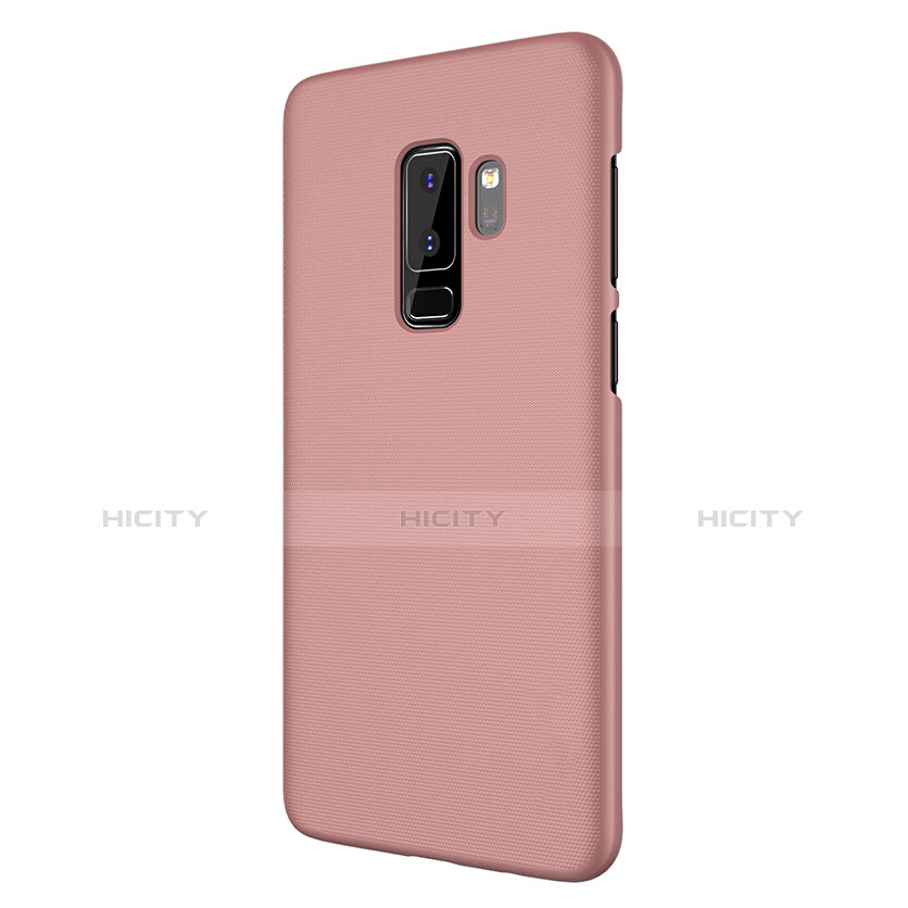 Custodia Plastica Rigida Opaca M02 per Samsung Galaxy S9 Plus Oro Rosa