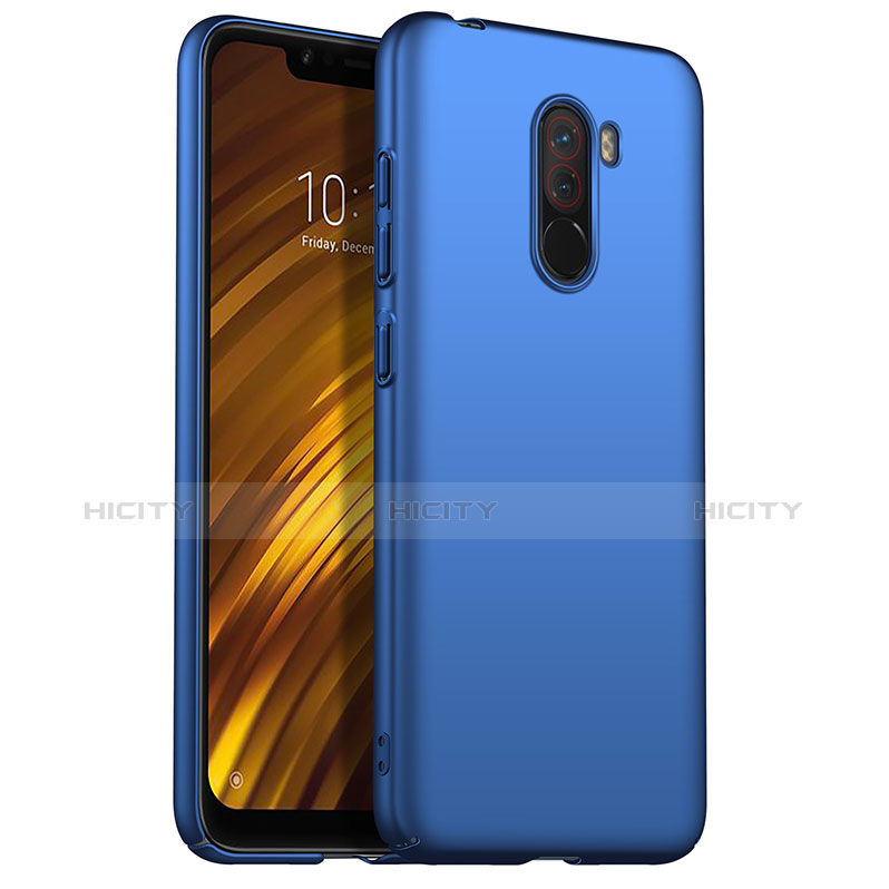 Custodia Plastica Rigida Opaca M02 per Xiaomi Pocophone F1 Blu