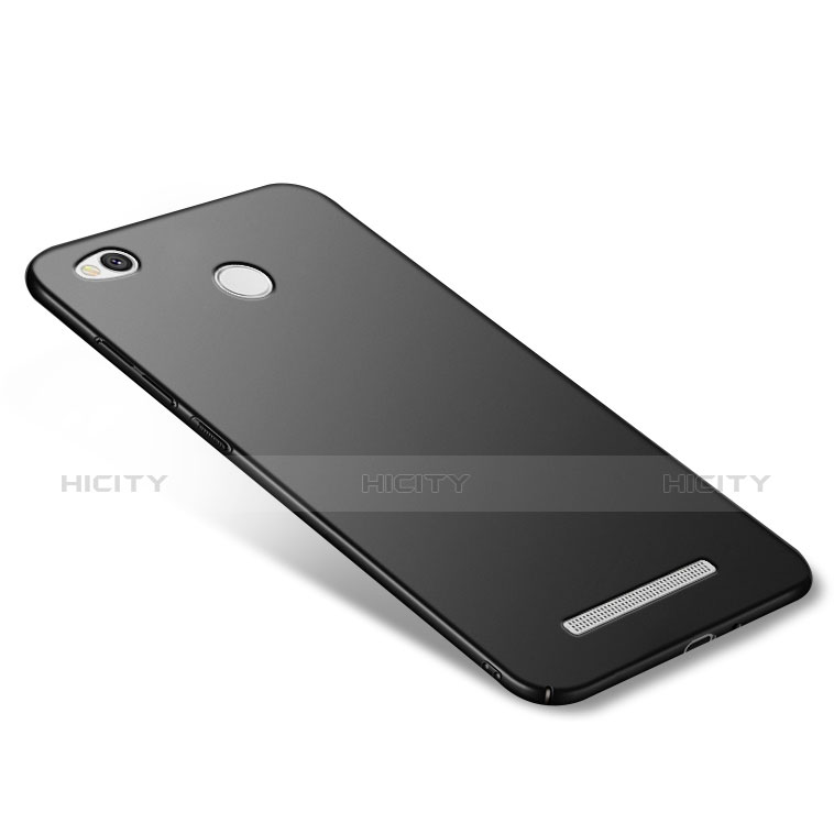 Custodia Plastica Rigida Opaca M02 per Xiaomi Redmi 3 High Edition Nero