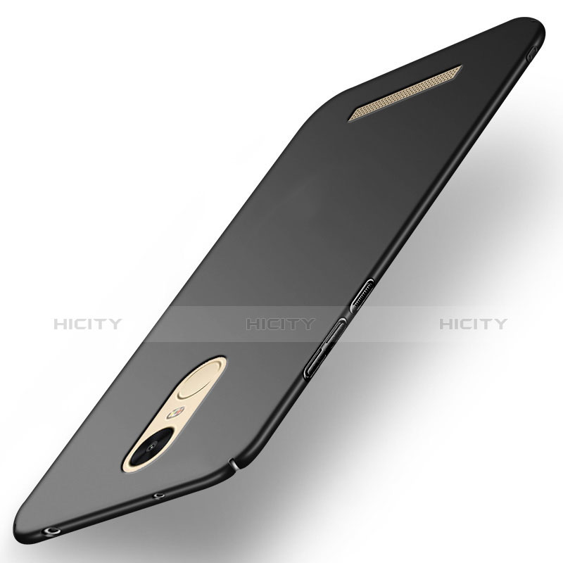 Custodia Plastica Rigida Opaca M02 per Xiaomi Redmi Note 3 Nero