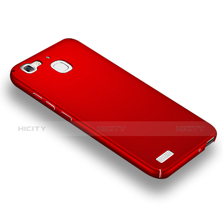 Custodia Plastica Rigida Opaca M03 per Huawei G8 Mini Rosso