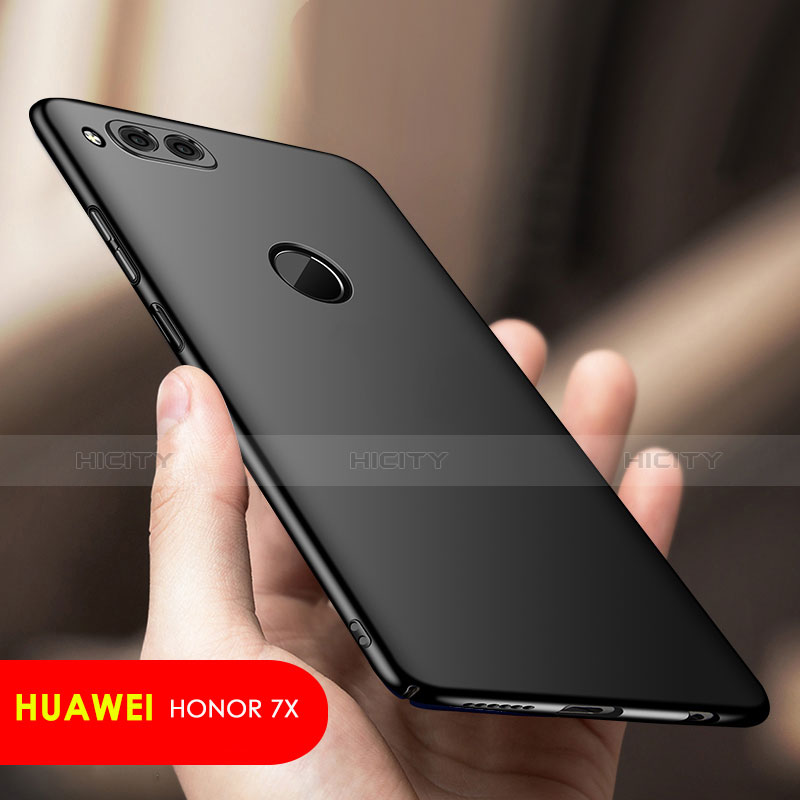 Custodia Plastica Rigida Opaca M03 per Huawei Honor 7X Nero