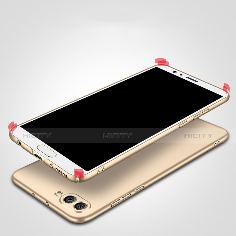 Custodia Plastica Rigida Opaca M03 per Huawei Honor V10 Oro