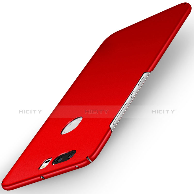 Custodia Plastica Rigida Opaca M03 per Huawei Honor V8 Rosso