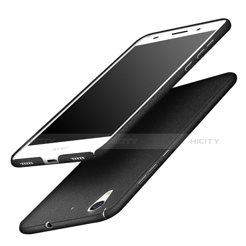 Custodia Plastica Rigida Opaca M03 per Huawei Y6 II 5 5 Nero