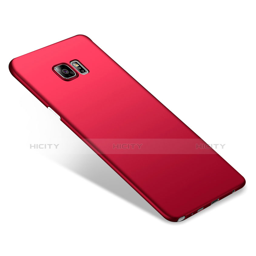 Custodia Plastica Rigida Opaca M03 per Samsung Galaxy Note 5 N9200 N920 N920F Rosso