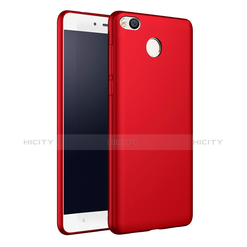 Custodia Plastica Rigida Opaca M03 per Xiaomi Mi Max 2 Rosso