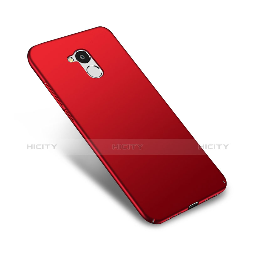 Custodia Plastica Rigida Opaca M04 per Huawei Honor 6C Pro Rosso