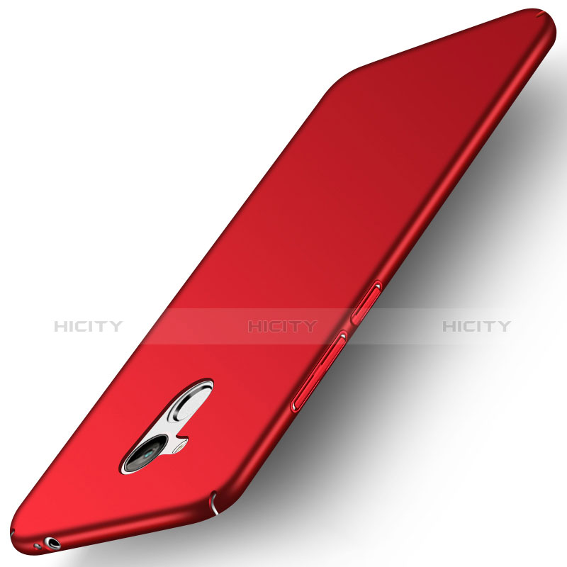 Custodia Plastica Rigida Opaca M04 per Huawei Honor 6C Pro Rosso