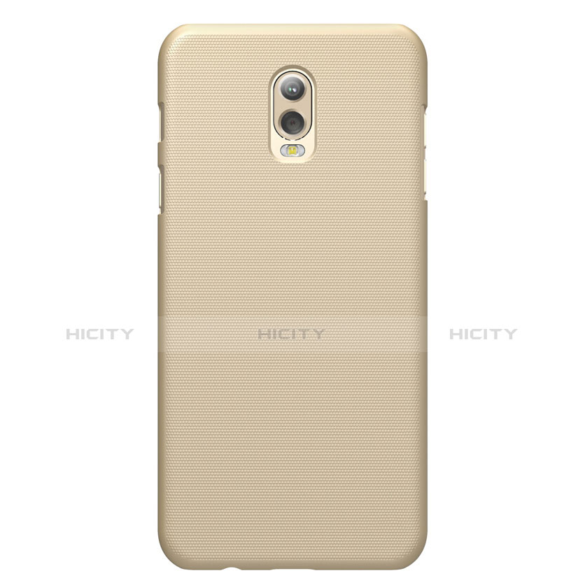 Custodia Plastica Rigida Opaca M04 per Samsung Galaxy J7 Plus Oro