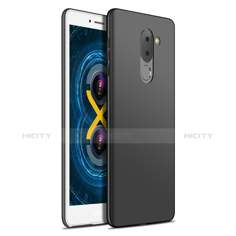 Custodia Plastica Rigida Opaca M05 per Huawei Honor 6X Pro Nero