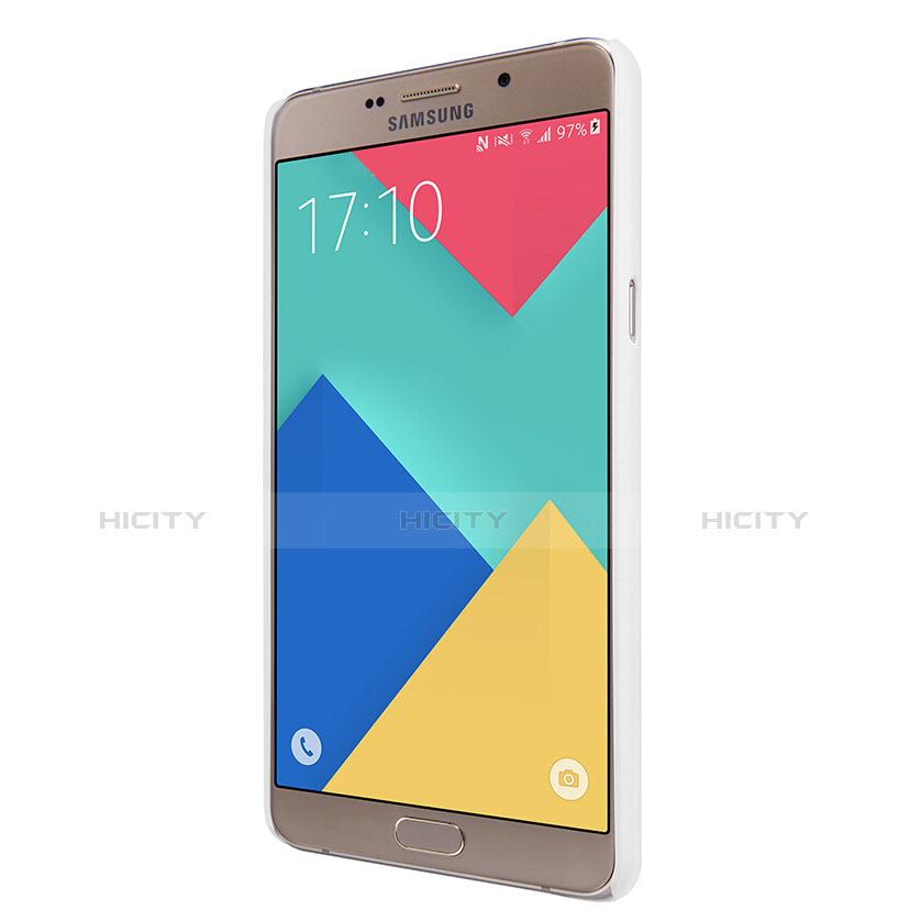 Custodia Plastica Rigida Opaca M06 per Samsung Galaxy A9 Pro (2016) SM-A9100 Bianco