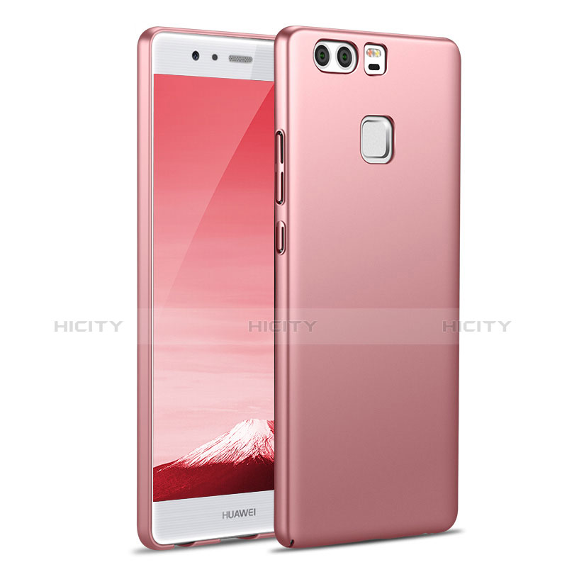 Custodia Plastica Rigida Opaca M07 per Huawei P9 Rosa