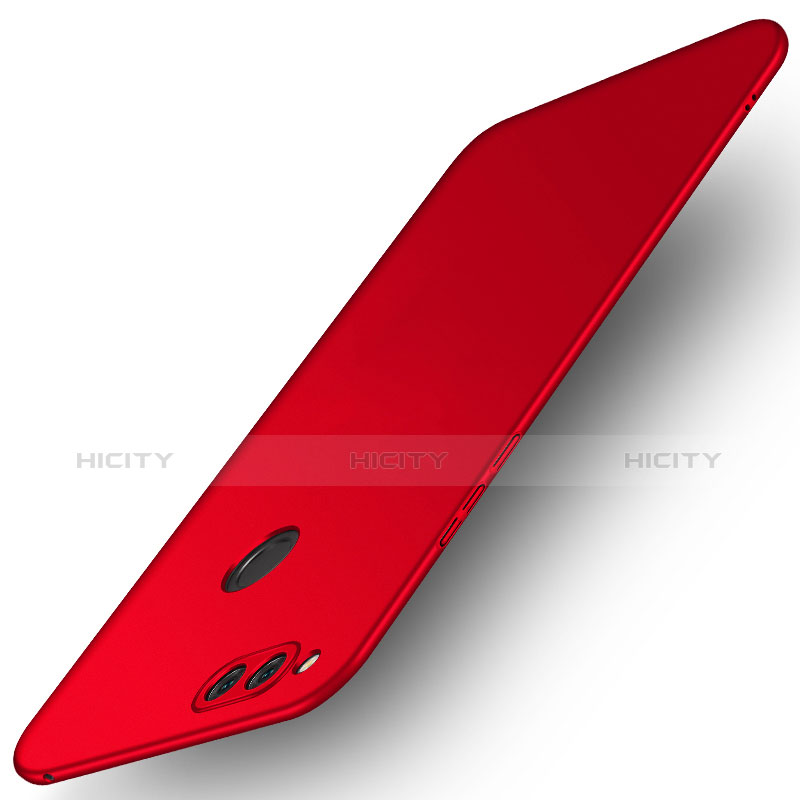 Custodia Plastica Rigida Opaca M08 per Huawei Honor 7X Rosso